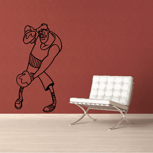 Image of Boxing Wall Decal - Vinyl Decal - Car Decal - Bl016