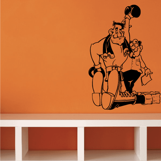 Image of Boxing Wall Decal - Vinyl Decal - Car Decal - Bl027