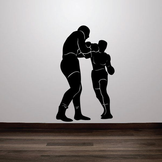 Image of Boxing Wall Decal - Vinyl Decal - Car Decal - MC005