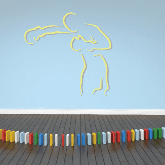 Image of Boxing Wall Decal - Vinyl Sticker - Car Sticker - Die Cut Sticker - CDSCOLOR0050