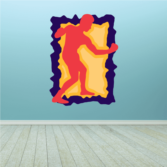 Image of Boxing Wall Decal - Vinyl Sticker - Car Sticker - Die Cut Sticker - CDSCOLOR0066