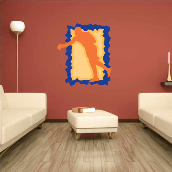 Image of Boxing Wall Decal - Vinyl Sticker - Car Sticker - Die Cut Sticker - CDSCOLOR0073