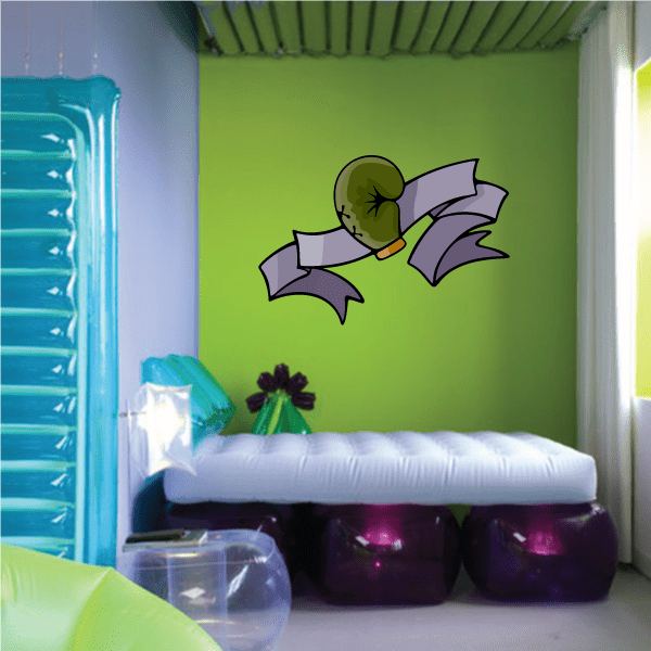 Image of Boxing Wall Decal - Vinyl Sticker - Car Sticker - Die Cut Sticker - CDSCOLOR0089