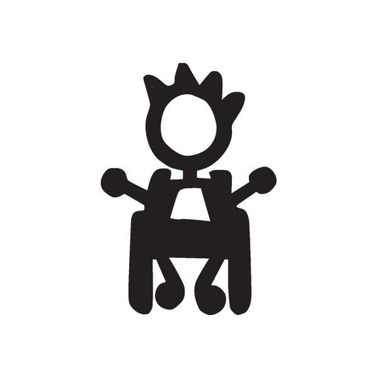 Image of Boy in Wheelchair Decal