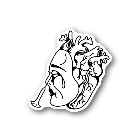 Image of Brain Girl Sticker