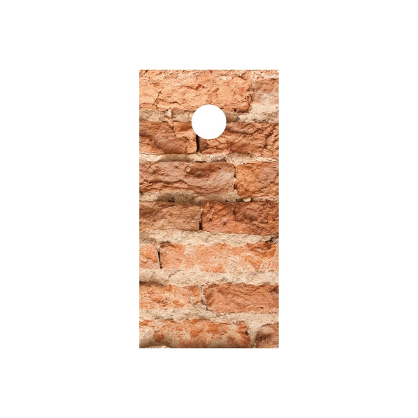 Image of Brick Cornhole Board Wraps