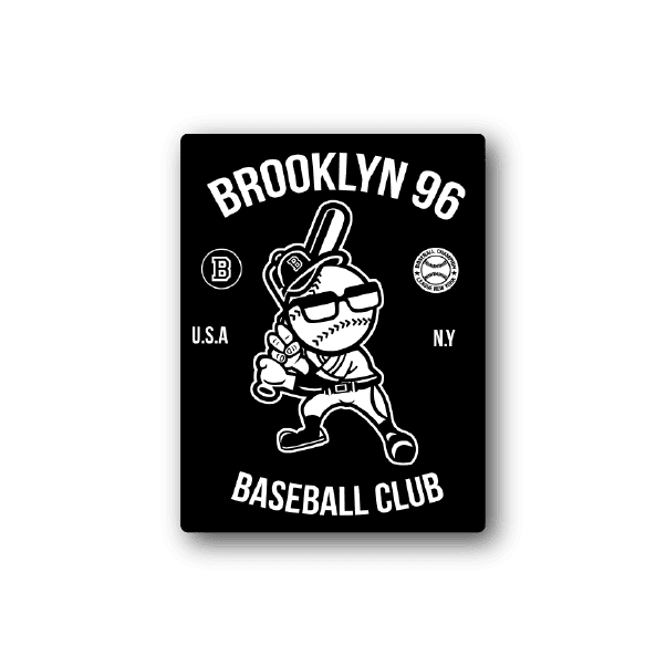 Image of Brooklyn Baseball Club Sticker