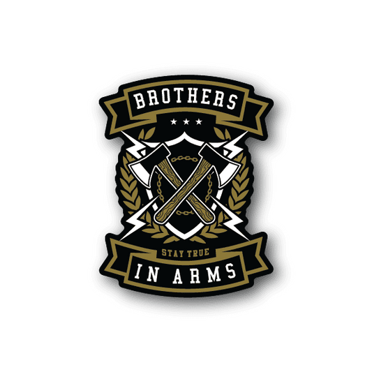 Image of Brothers In Arms Sticker