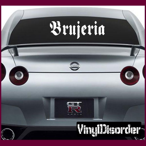 Image of Brujeria Band Decal