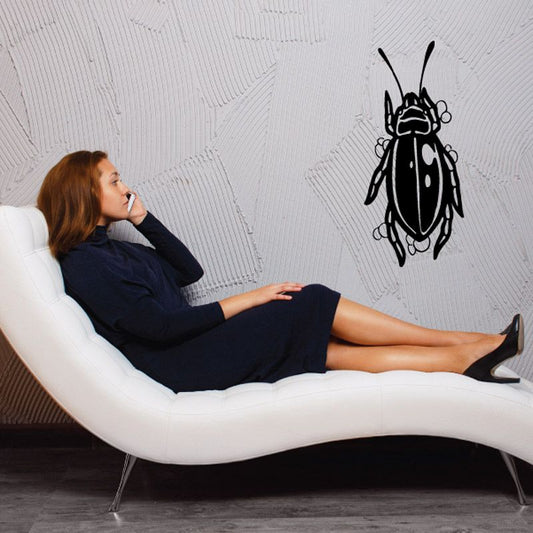 Image of Bubbly Clean Ground Beetle Decal