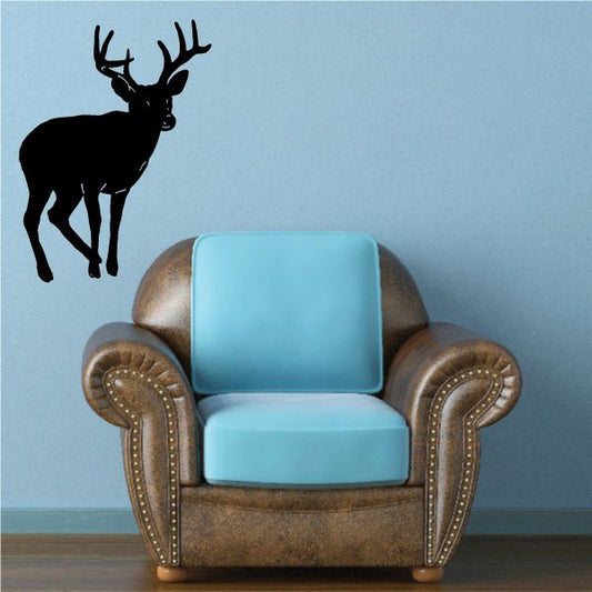 Image of Buck Deer Standing Decal