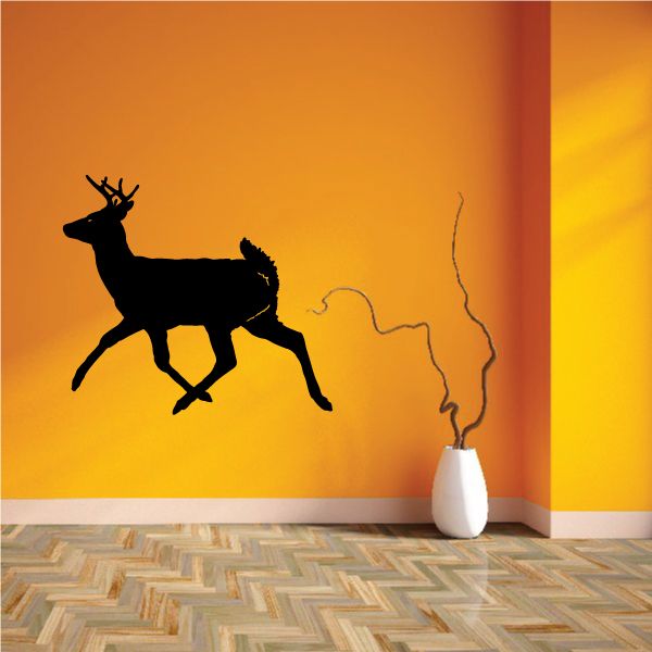 Image of Buck Deer Walking Decal