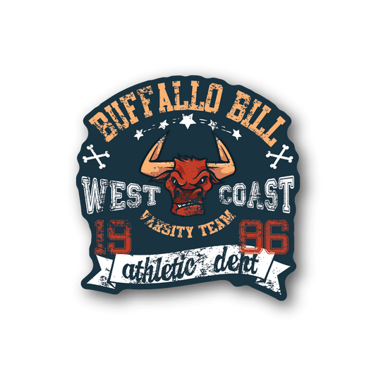 Image of Buffalo Bill Sticker