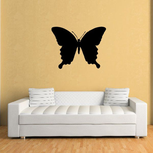 Image of Bulb Tailed Buttefly Silhoutte Decal