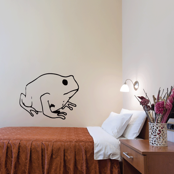 Image of Bull Frog Decal