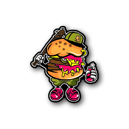 Image of Burger Bastard Sticker