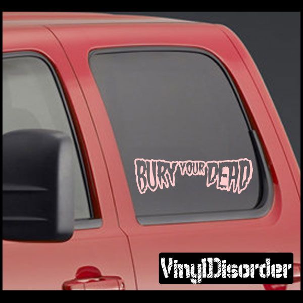 Image of Bury Your Dead Decal