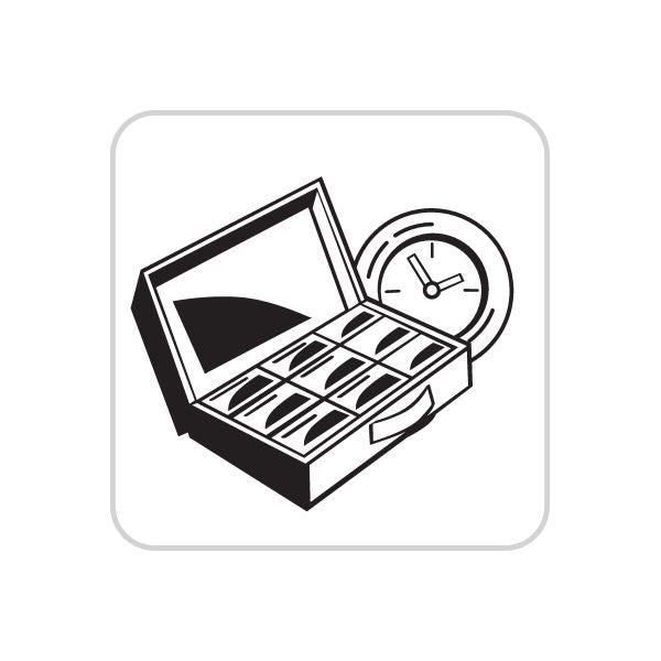 Business icon vinyl wall decal: open laptop with speedometer gauge