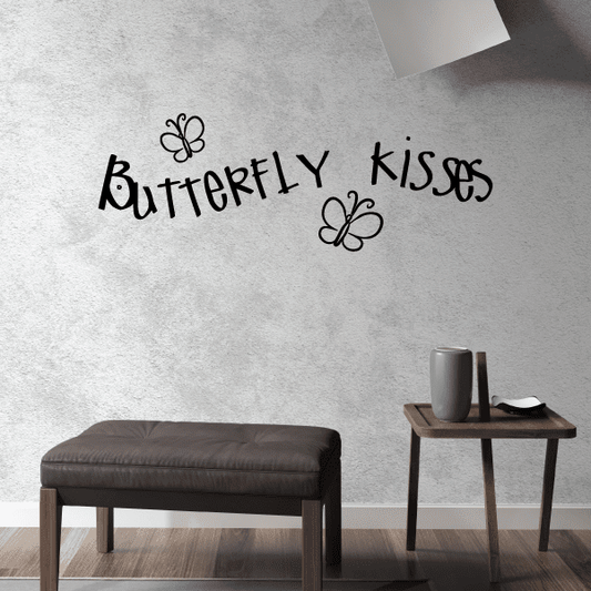 Image of Butterfly Kisses Wall Decal