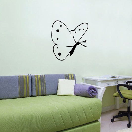 Image of Butterfly Wall Decal - Vinyl Decal - Car Decal - CF082