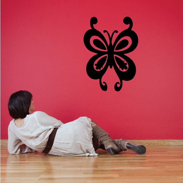 Image of Butterfly Wall Decal - Vinyl Decal - Car Decal - CF115