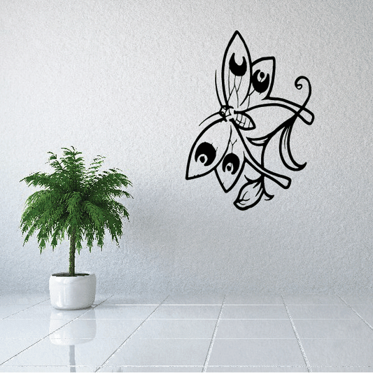 Image of Butterfly Wall Decal - Vinyl Decal - Car Decal - CF12250