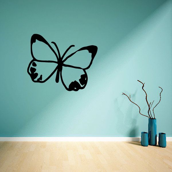 Image of Butterfly Wall Decal - Vinyl Decal - Car Decal - CF123