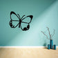 Butterfly wall decal vinyl sticker, black butterfly on wall.