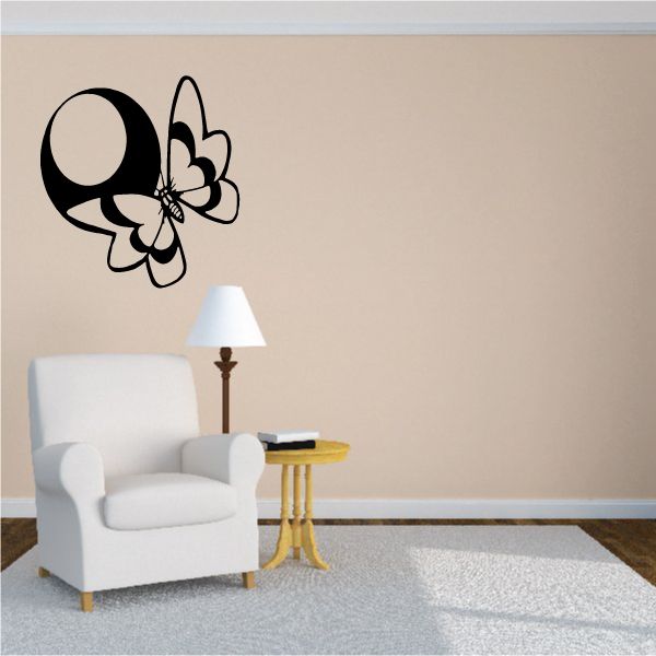 Image of Butterfly Wall Decal - Vinyl Decal - Car Decal - CF129