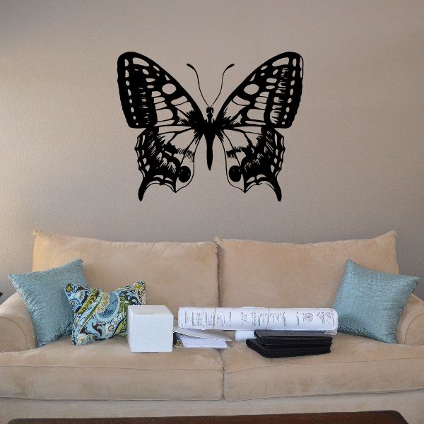 Image of Butterfly Wall Decal - Vinyl Decal - Car Decal - CF140