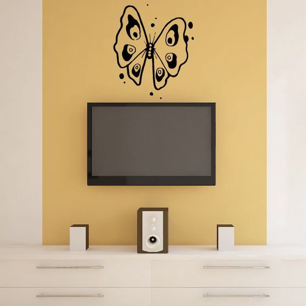 Image of Butterfly Wall Decal - Vinyl Decal - Car Decal - CF167