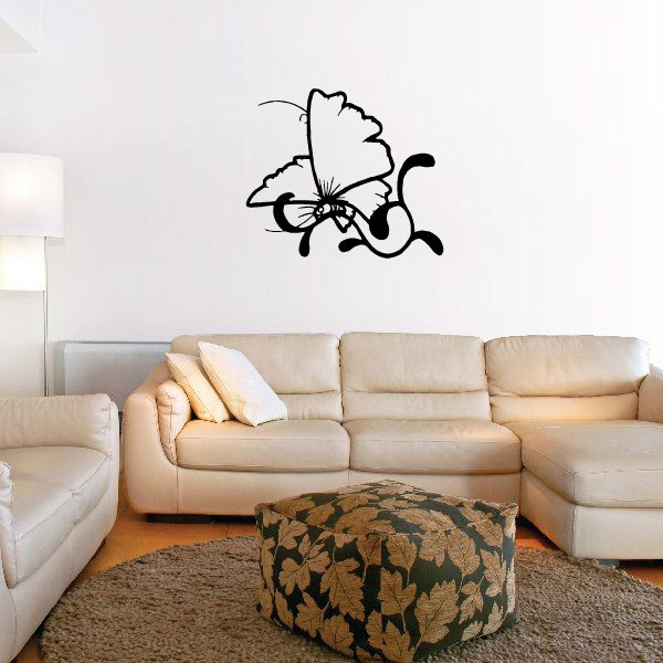 Image of Butterfly Wall Decal - Vinyl Decal - Car Decal - CF171