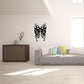 Black butterfly vinyl wall decal