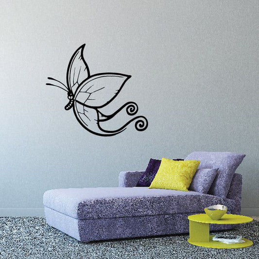 Image of Butterfly Wall Decal - Vinyl Decal - Car Decal - CF255