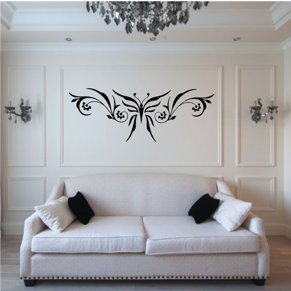 Image of Butterfly Wall Decal - Vinyl Decal - Car Decal - CF257