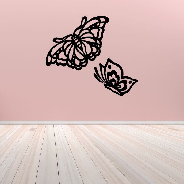 Image of Butterfly Wall Decal - Vinyl Decal - Car Decal - CF260