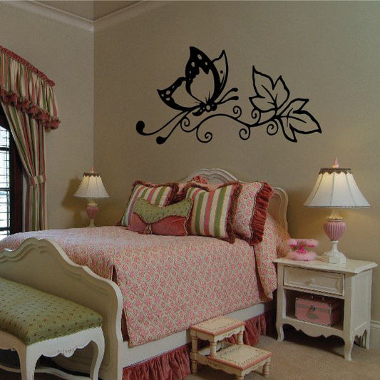 Image of Butterfly Wall Decal - Vinyl Decal - Car Decal - CF269