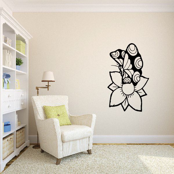 Image of Butterfly Wall Decal - Vinyl Decal - Car Decal - CF290