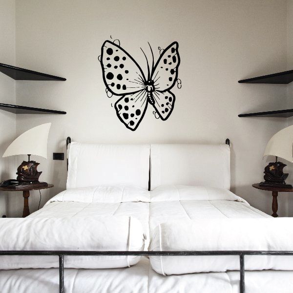 Image of Butterfly Wall Decal - Vinyl Decal - Car Decal - CF308