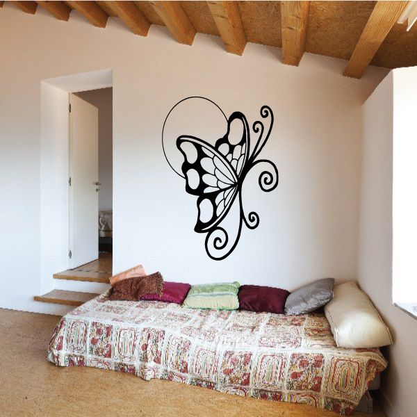 Image of Butterfly Wall Decal - Vinyl Decal - Car Decal - CF318