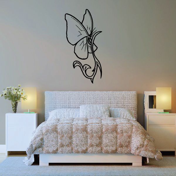 Image of Butterfly Wall Decal - Vinyl Decal - Car Decal - CF319