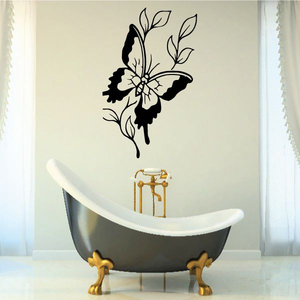 Image of Butterfly Wall Decal - Vinyl Decal - Car Decal - CF322