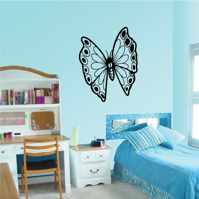 Image of Butterfly Wall Decal - Vinyl Decal - Car Decal - CF328