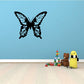 Black and blue butterfly wall vinyl decal