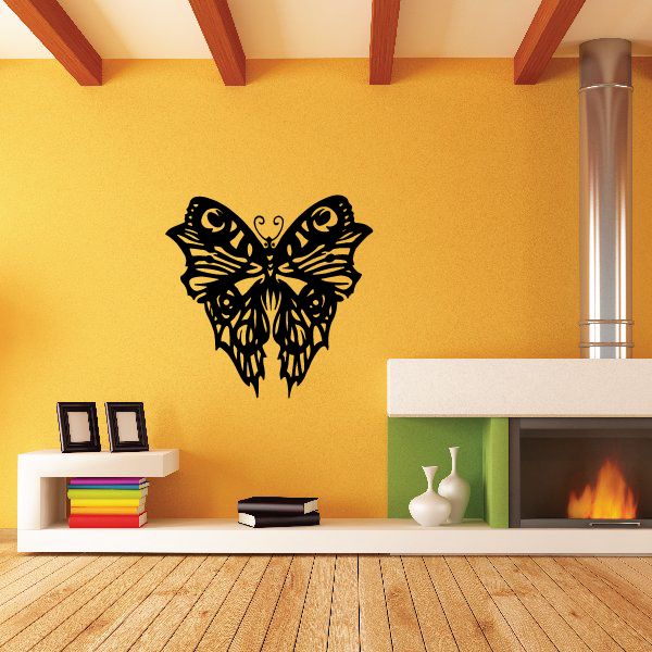 Image of Butterfly Wall Decal - Vinyl Decal - Car Decal - CF370