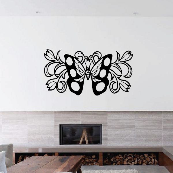 Image of Butterfly Wall Decal - Vinyl Decal - Car Decal - CF388