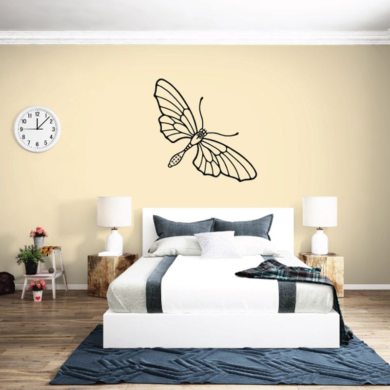 Image of Butterfly Wall Decal - Vinyl Decal - Car Decal - DC011