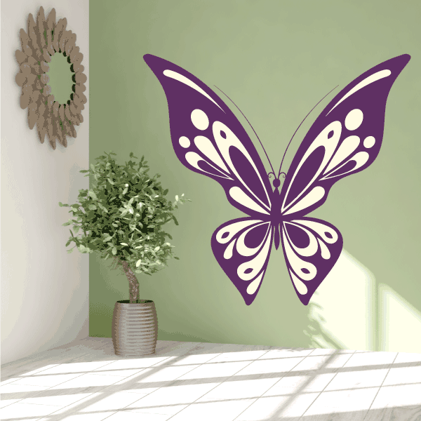 Image of Butterfly Wall Decal - Vinyl Decal - Car Decal - Idcolor004