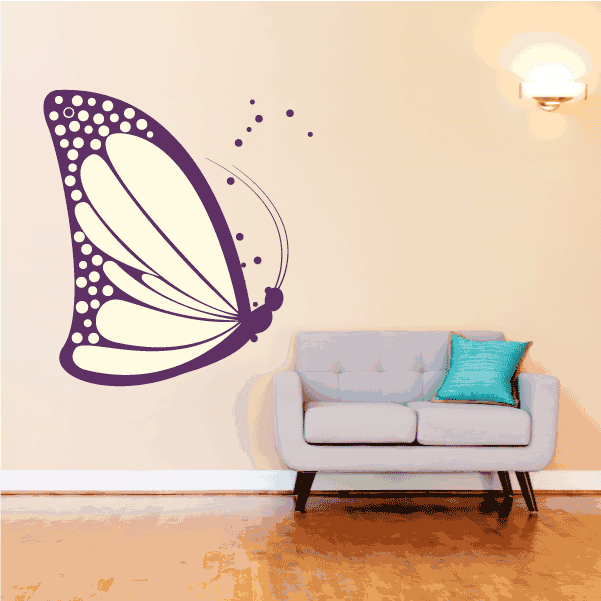 Image of Butterfly Wall Decal - Vinyl Decal - Car Decal - Idcolor006