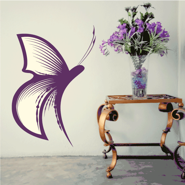 Image of Butterfly Wall Decal - Vinyl Decal - Car Decal - Idcolor014